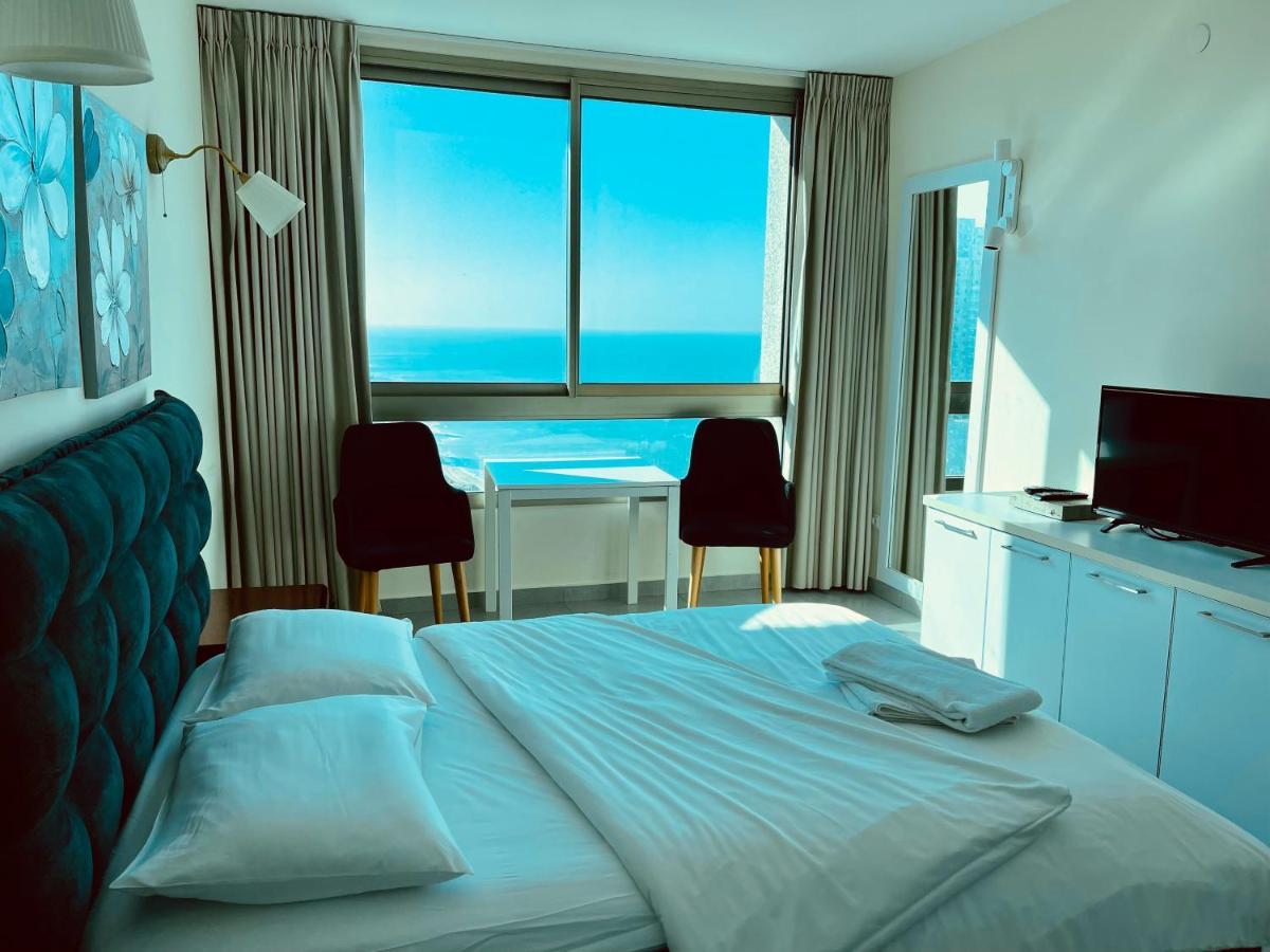 C Tower Apartments Netanya Bagian luar foto